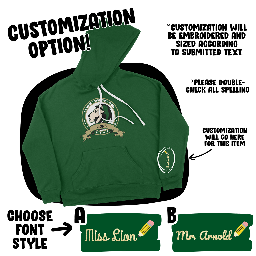 #07-STAFF GREEN HOODIE