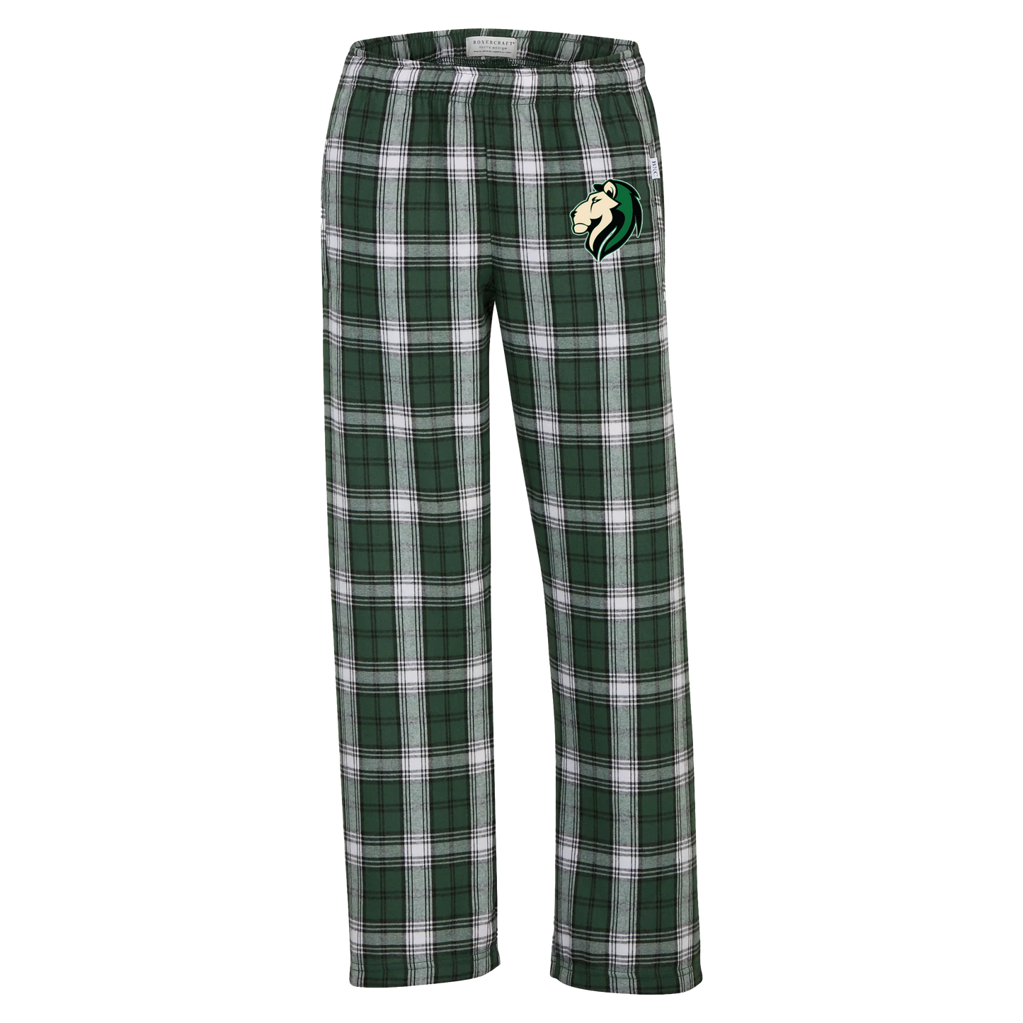 #07 GREEN/WHITE PJ PANTS