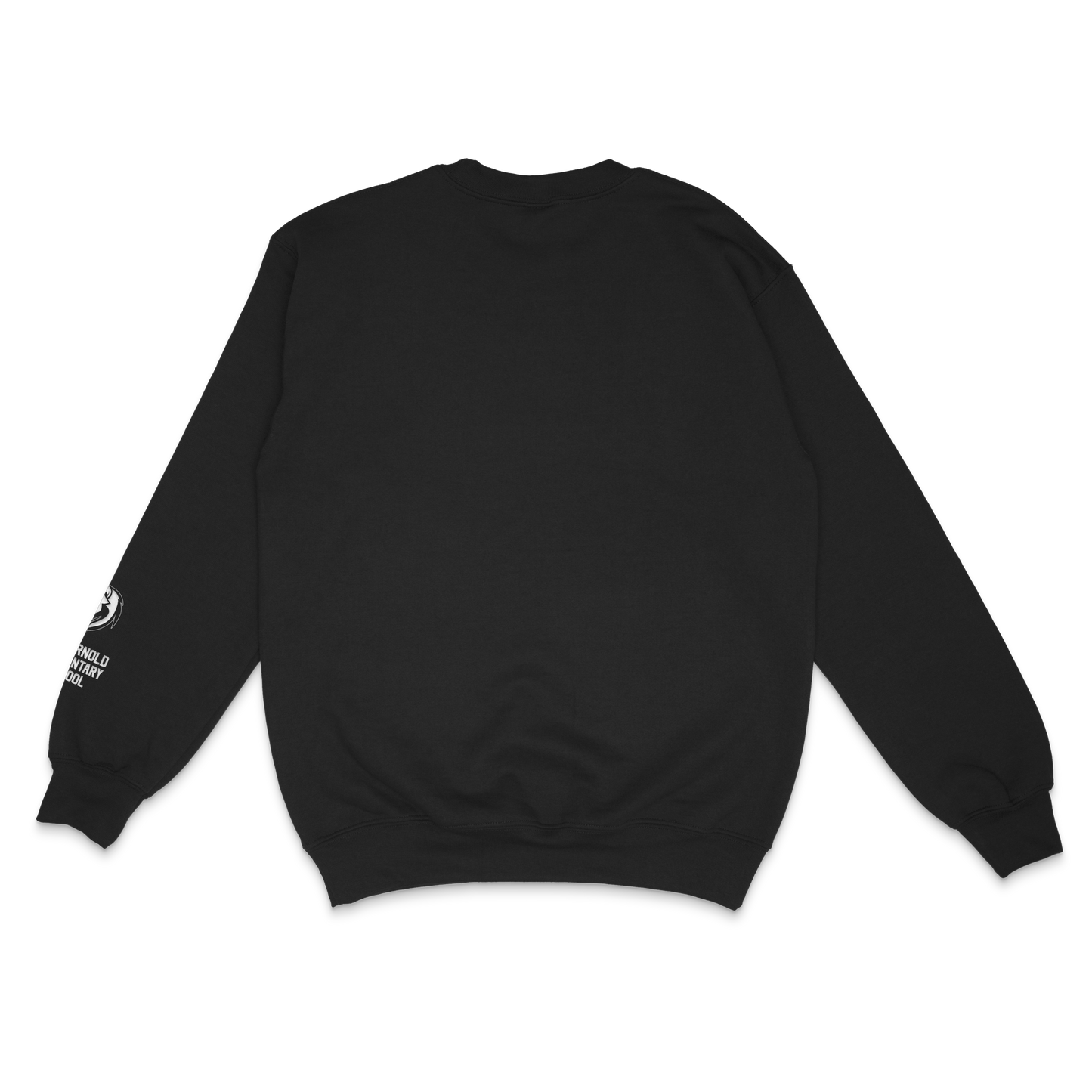 #08 BLACK CREWNECK