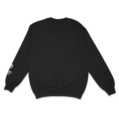 #08 BLACK CREWNECK