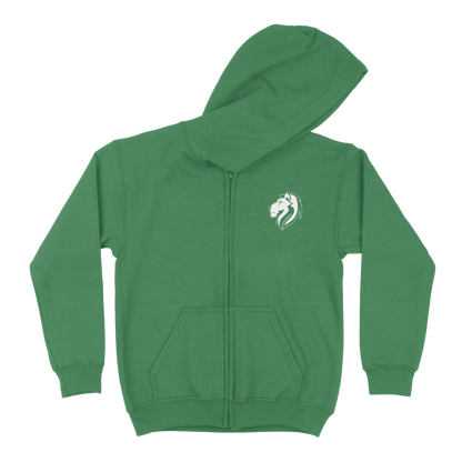 #09 GREEN ZIP-UP