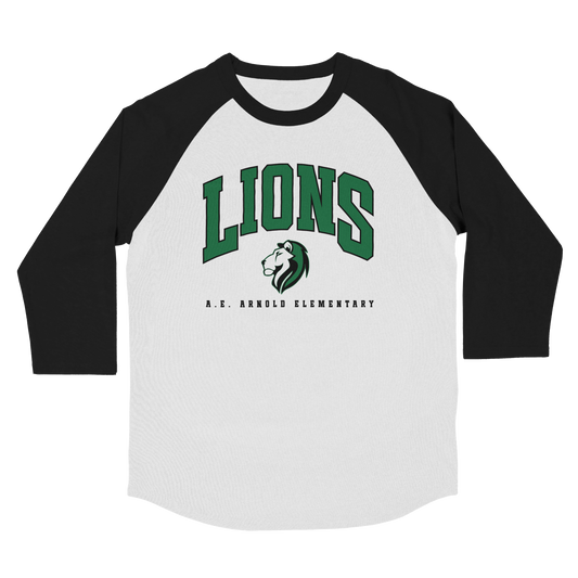 #10 WHITE/BLACK RAGLAN