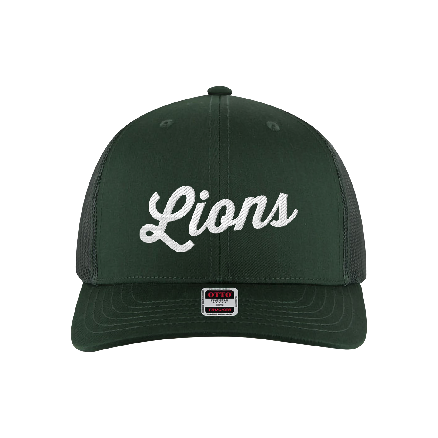 #12 DARKGREEN TRUCKER CAP