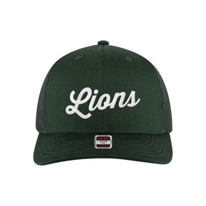 #12 DARKGREEN TRUCKER CAP