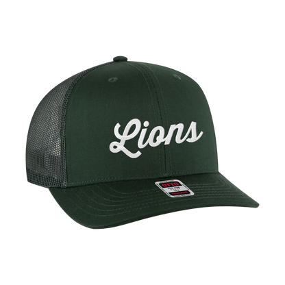 #12 DARKGREEN TRUCKER CAP