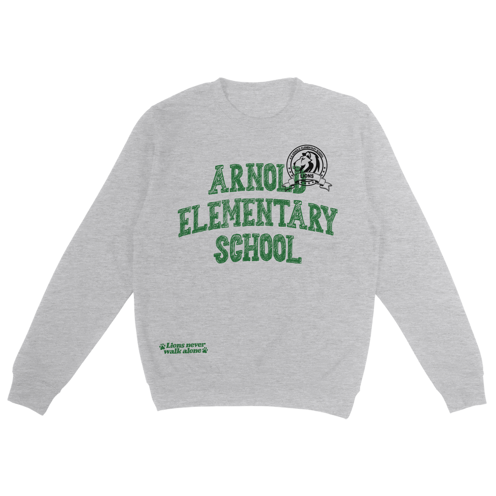 #16 GREY CREWNECK