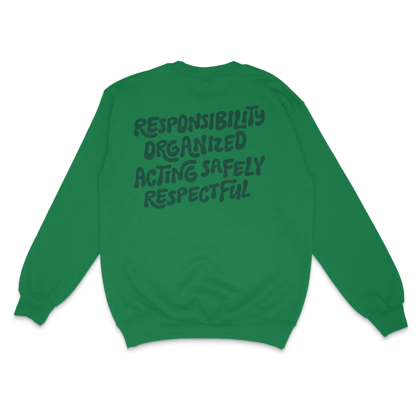 #18 GREEN CREWNECK