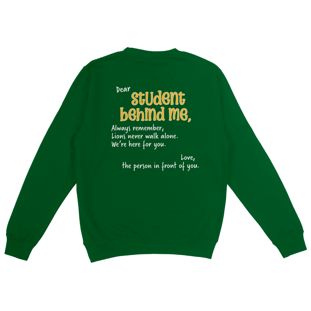 #20-STAFF GREEN CREWNECK