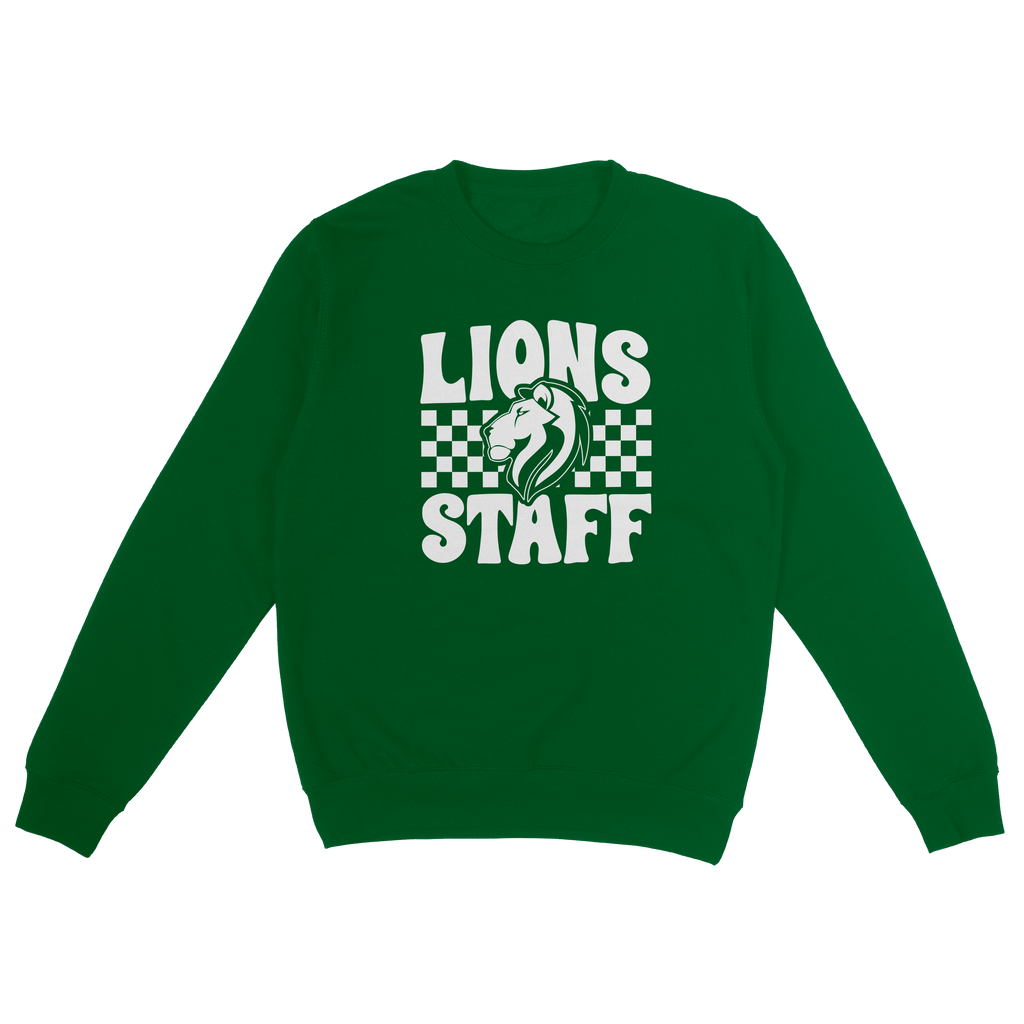 #20-STAFF GREEN CREWNECK