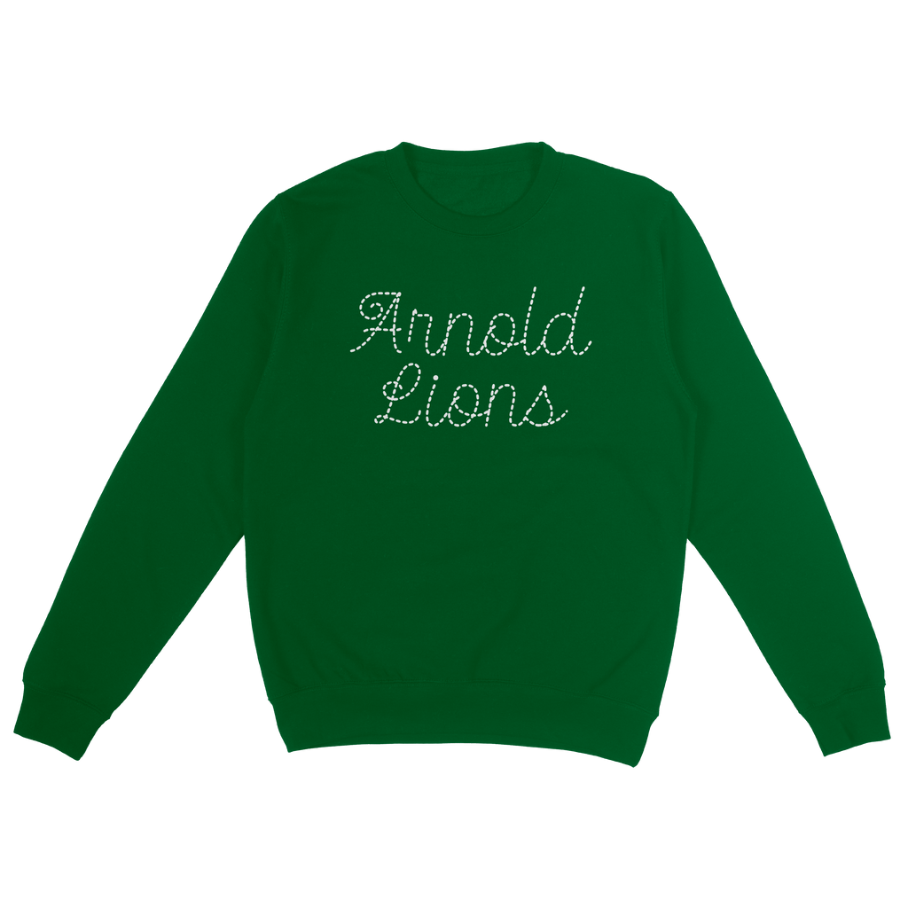 #24-STAFF GREEN CREWNECK