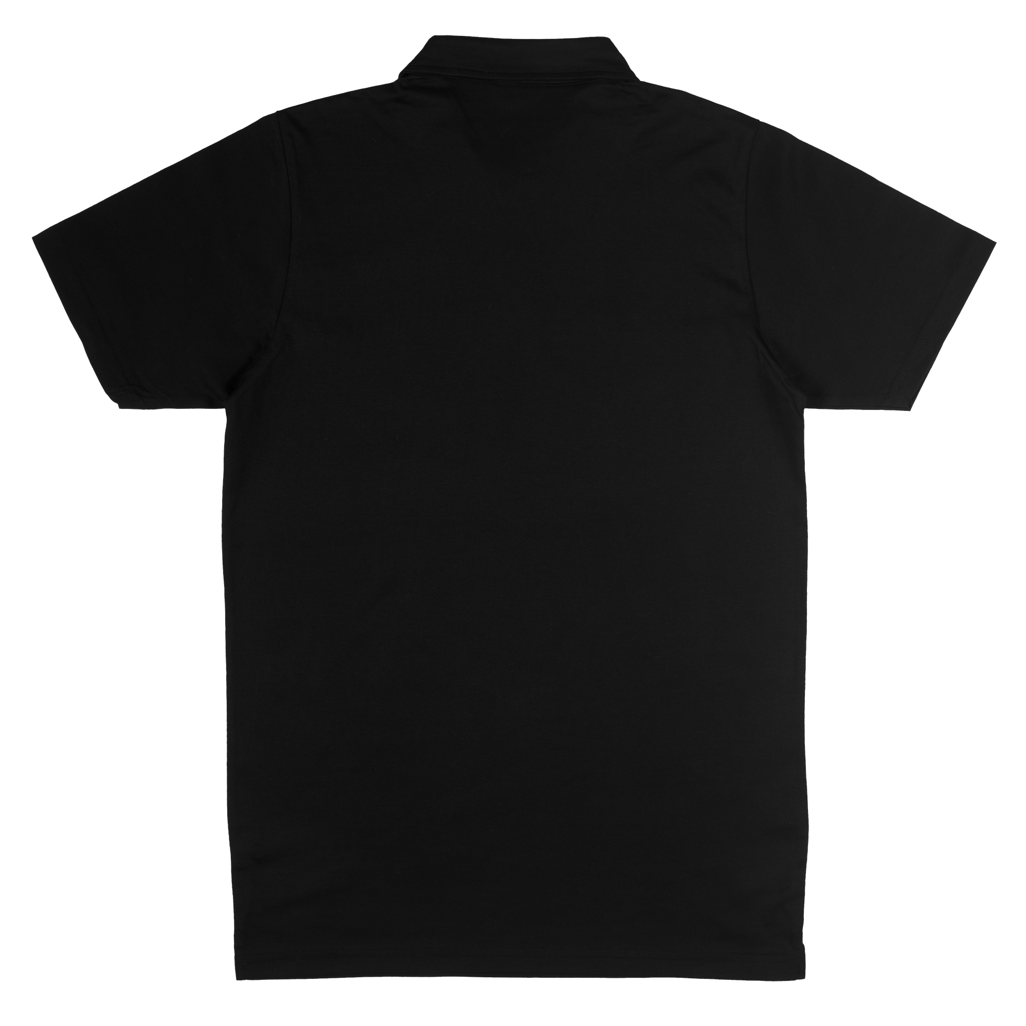 #25-STAFF BLACK POLO