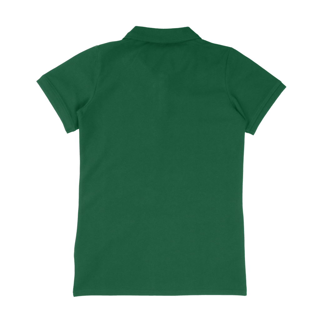 #25-STAFF GREEN WOMEN'S POLO
