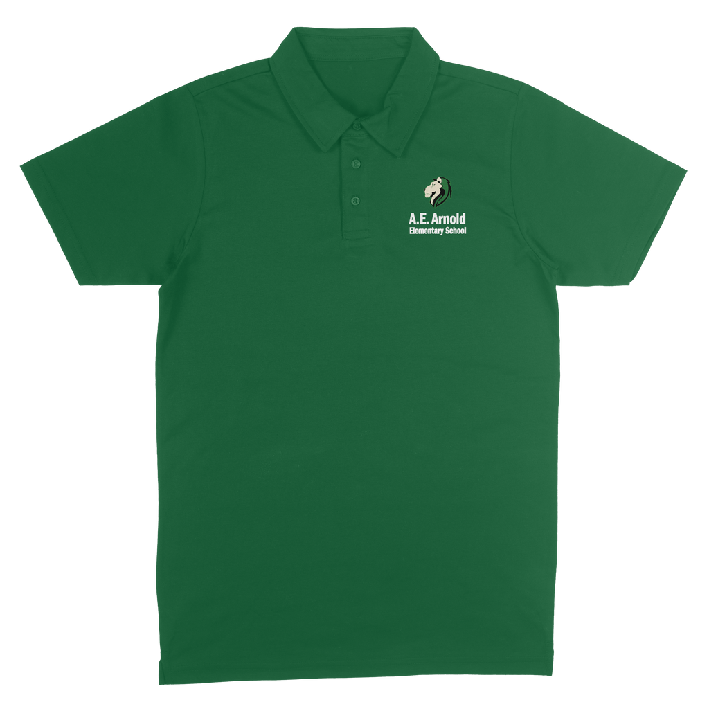 #25-STAFF GREEN POLO